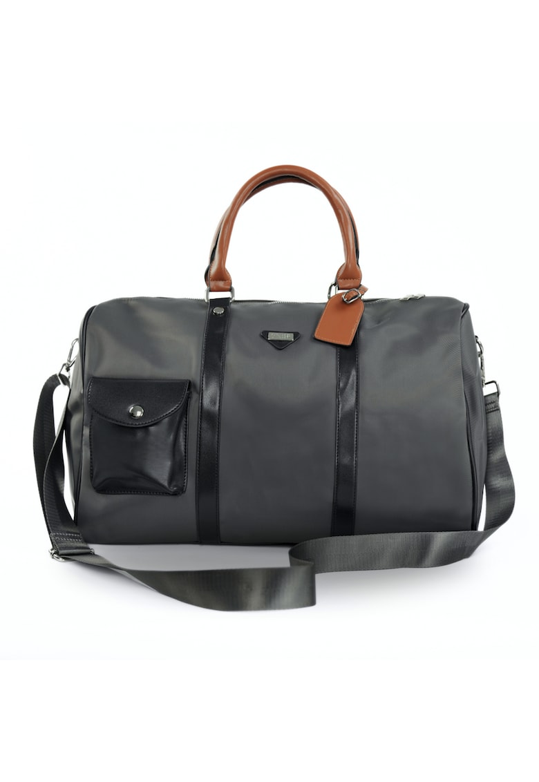 Geanta mare de voiaj de weekend din nailon  FB49 Barrley gri