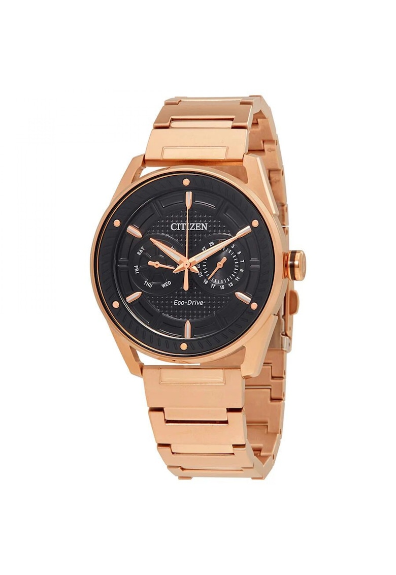 Ceas Barbati - CTO BU4023-54E - Auriu rose