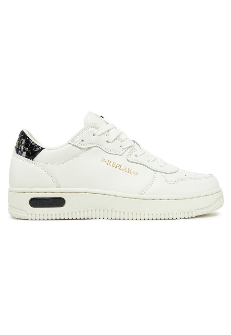 Pantofi sport dama 305139719 - Piele naturala - Alb - Alb