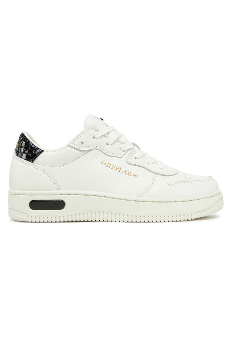 Pantofi sport dama  305139719 - Piele naturala - Alb