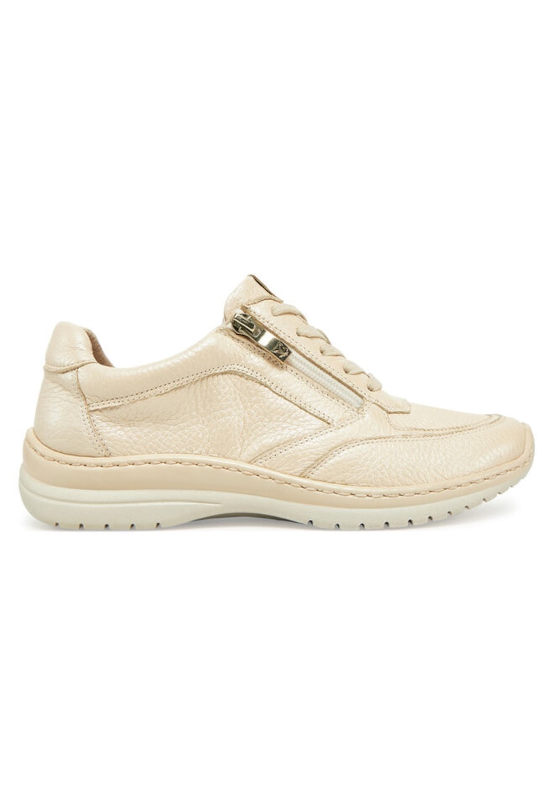 Pantofi sport dama  304664205 - Piele naturala - Bej