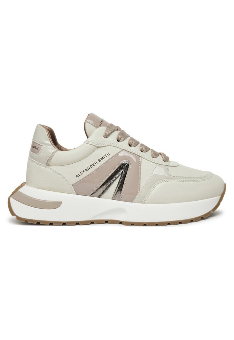 Pantofi sport dama  304490538 - Piele ecologica - Bej