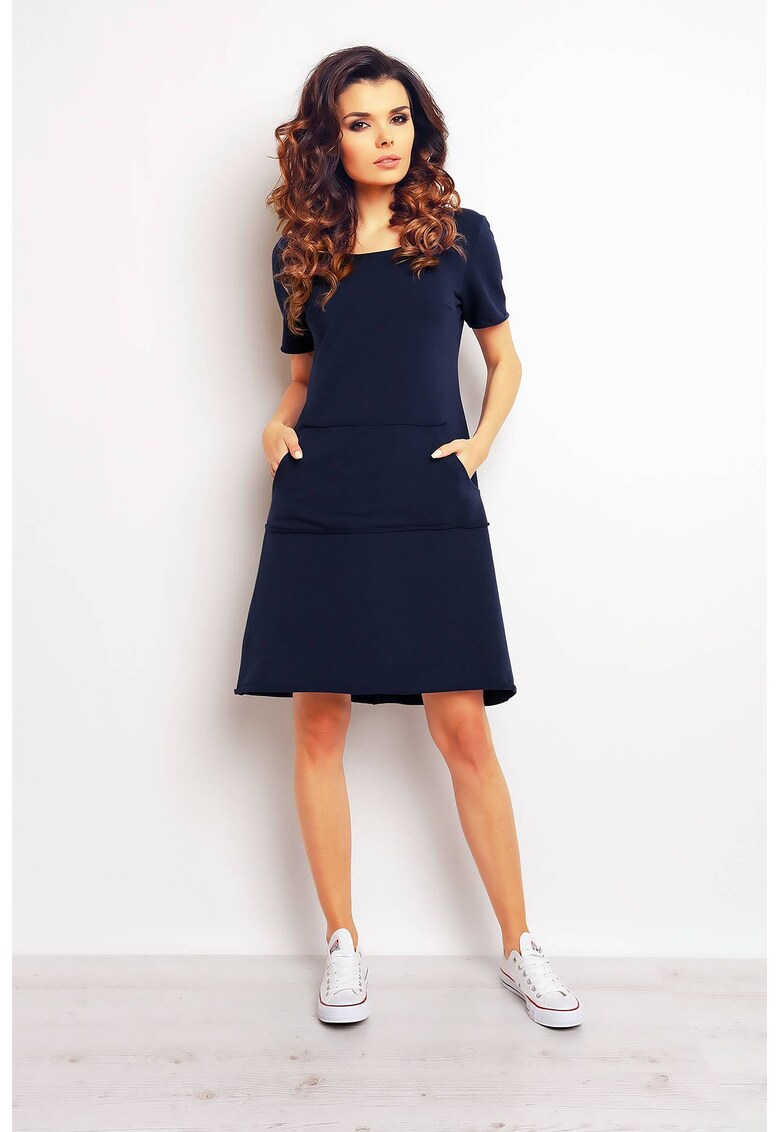 Sukienka M073 - Navy -