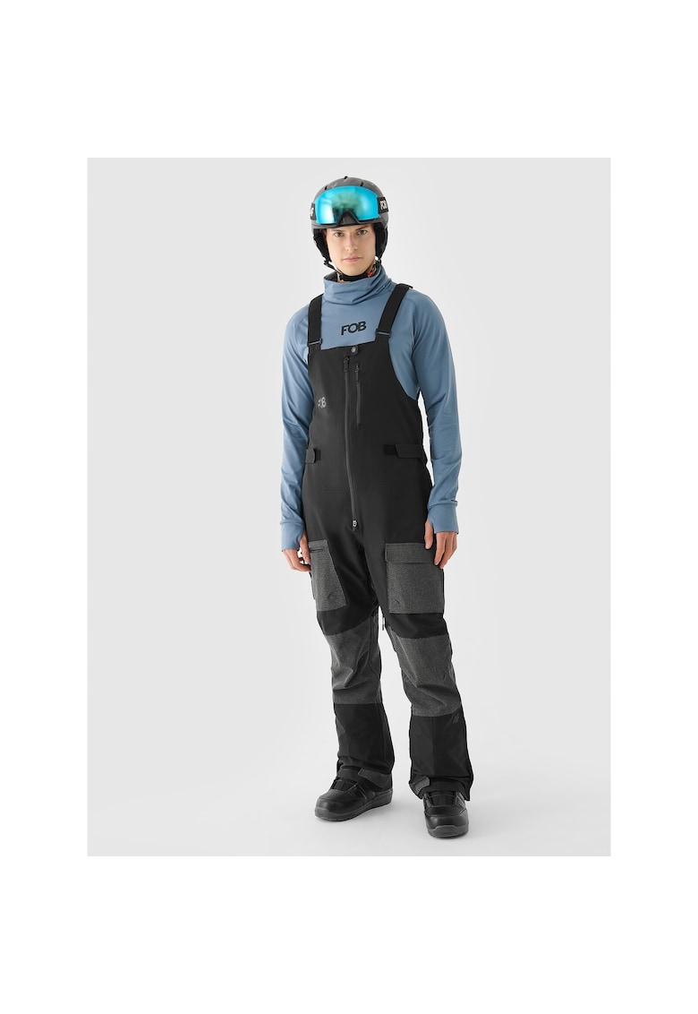 Pantaloni snowboard negri - membrana NeoDry 10000 - izolatie poliester
