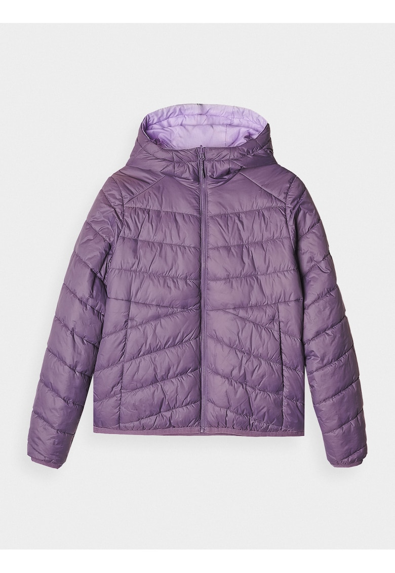Geaca Puf Reversibila Femei Hidrofoba - Light Violet - Izolatie PrimaLoft - Marimi XS-XXL - Stil Urban - Colectia AW24