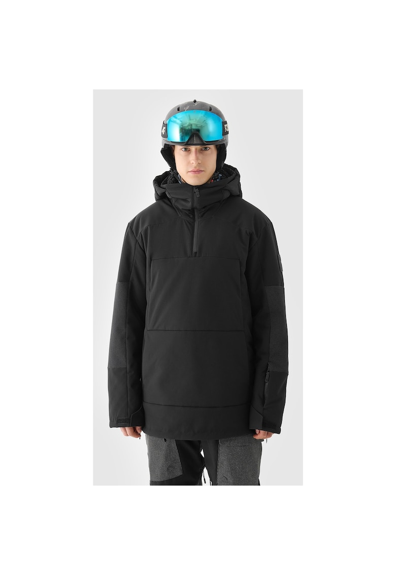 Geaca tehnica de snowboard barbati Negru Intens - Membrana NeoDry 8000 - Protectie iarna - Ventilatie - AW24