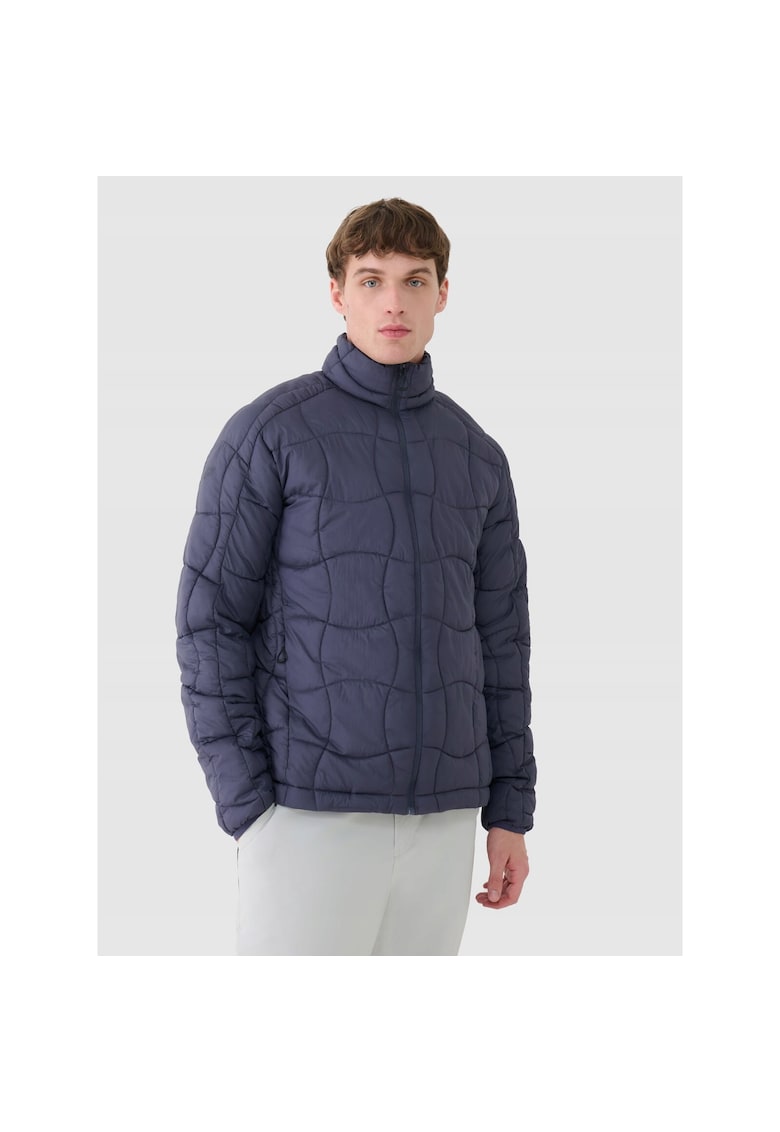 Jacheta trekking barbati Poliester - Primaloft Silver - ultrausoara - gri