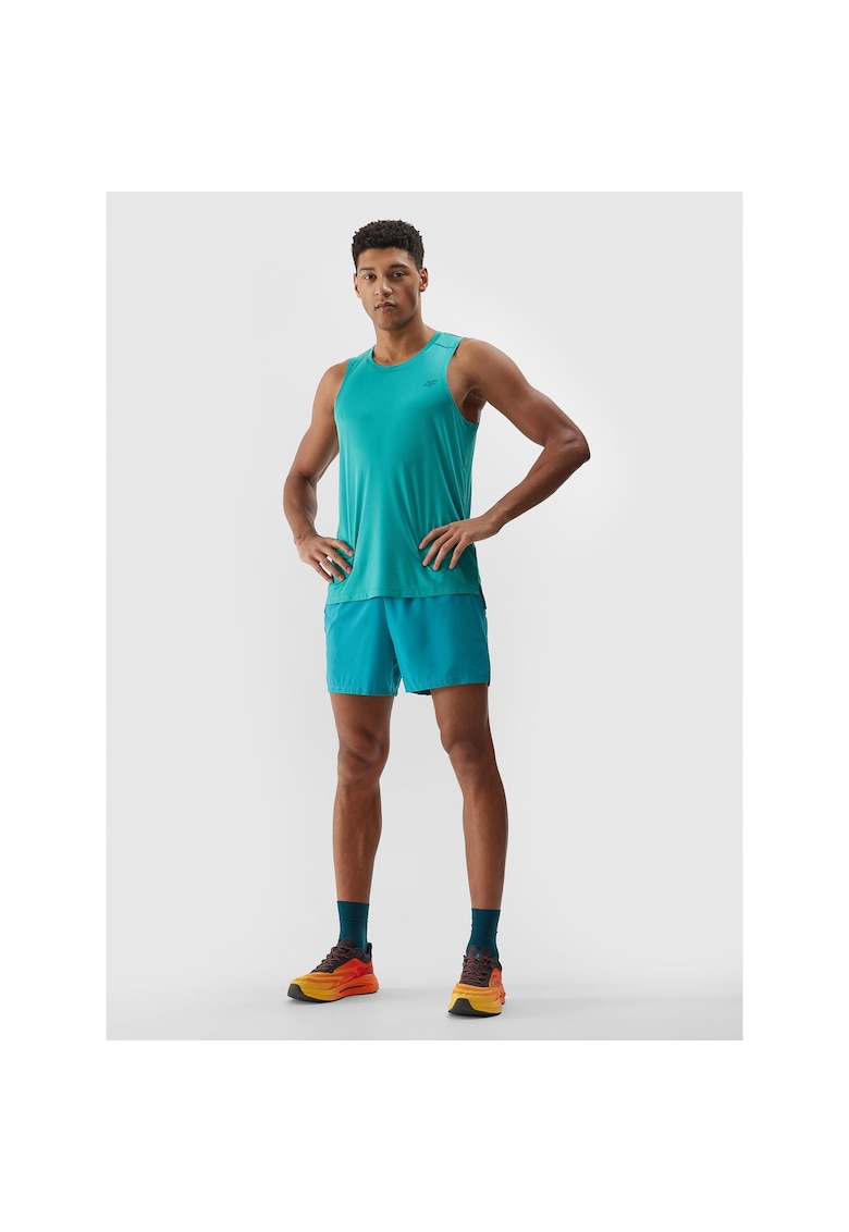 Pantaloni sport barbati - turcoaz