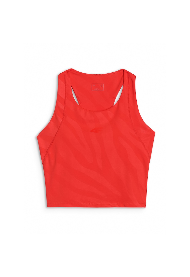Bustiera sport dama WSS25TFSLF413-62S - 4F - Elastan - Rosu
