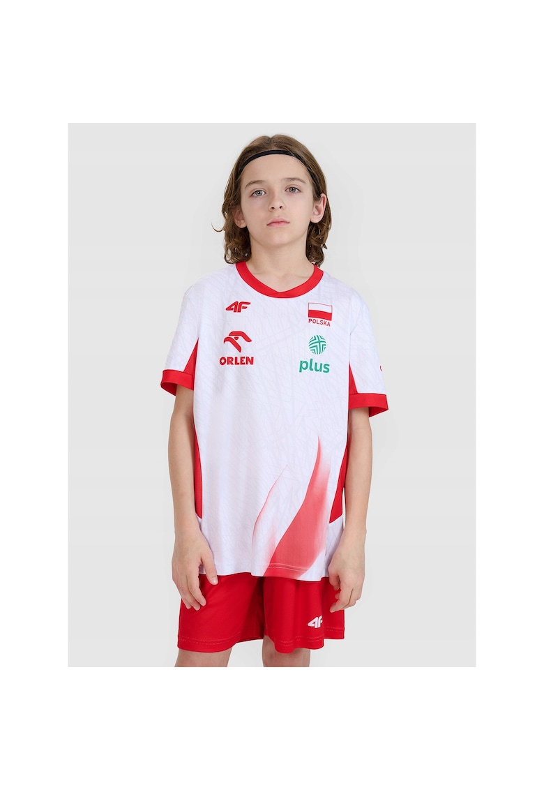 Tricou Volei Baieti Colectie Nationala SS25 - Multicolor