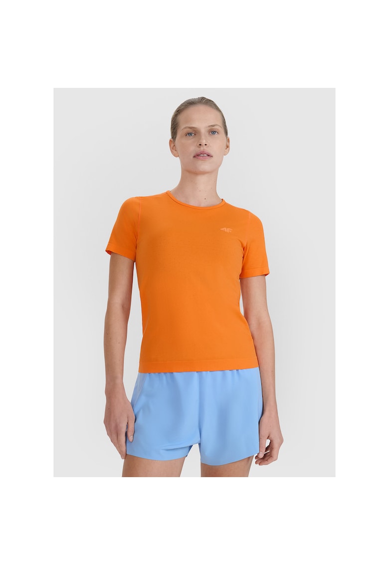 Tricou alergare dama - Sintetic - Portocaliu
