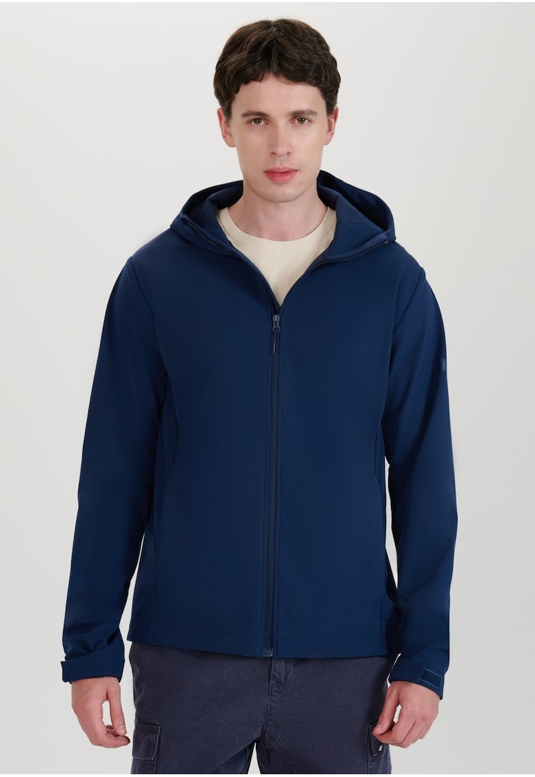 Jacheta Softshell pentru barbati - rezistenta la vant - membrana NeoDry 5000 - Poliester - Bleumarin