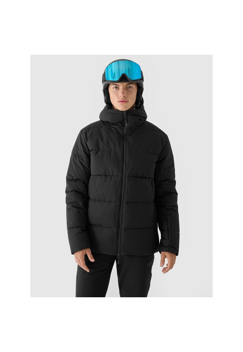 Geaca Ski pentru Barbati NeoDry 5000 - Impermeabila - Respirabila - Poliester - Negru Intens - Sezon AW24