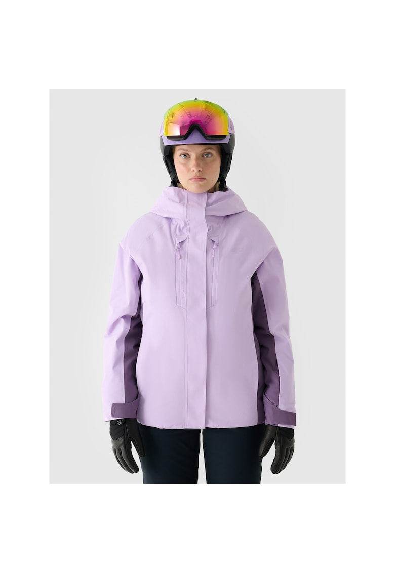 Jacheta de Schi Tehnica Femei NeoDry 10000 Violet - Iarna AW24 - Impermeabila si Respirabila - Elemente Reflectorizante - Marimi XS-XXL