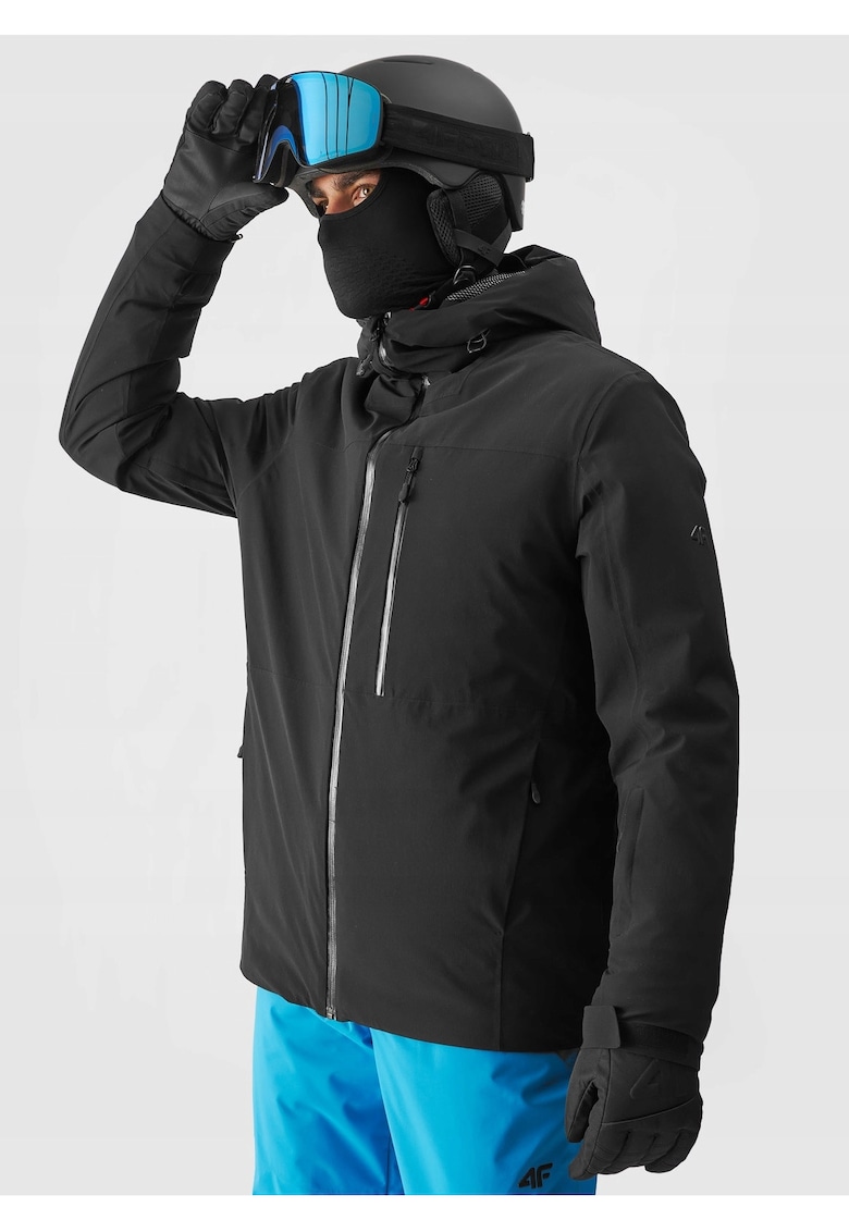 Geaca Ski Tehnologica Barbati NeoDry 15000 - Impermeabila - Negru - Umplutura 3M Thinsulate - Sport Iarna - Ventilatie Reglabila - AW24