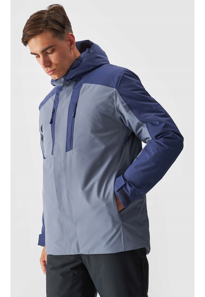 Geaca Tehnica de Schi Barbati NeoDry 10000 - Impermeabila si Respirabila - Culoare Denim - Marimi S-3XL