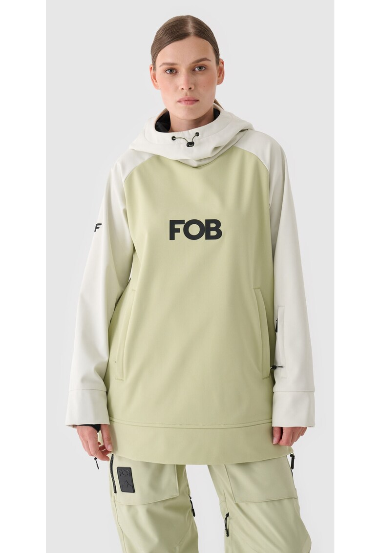 Jacheta snowboard masliniu/kaki - membrana NeoDry 5000 - croiala lejera