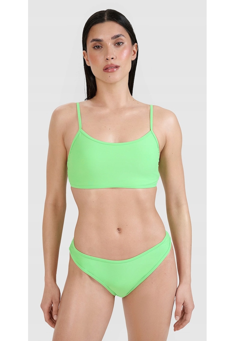 Bralette Costume de Baie Femei - Verde Deschis - Material RapidUscare - Bikini Góra F101 - Marimi XS-XL - Elegant si Confortabil - Sezon SS25