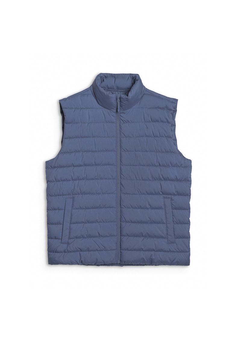 Vesta sport puf sintetic - guler inalt - bleumarin
