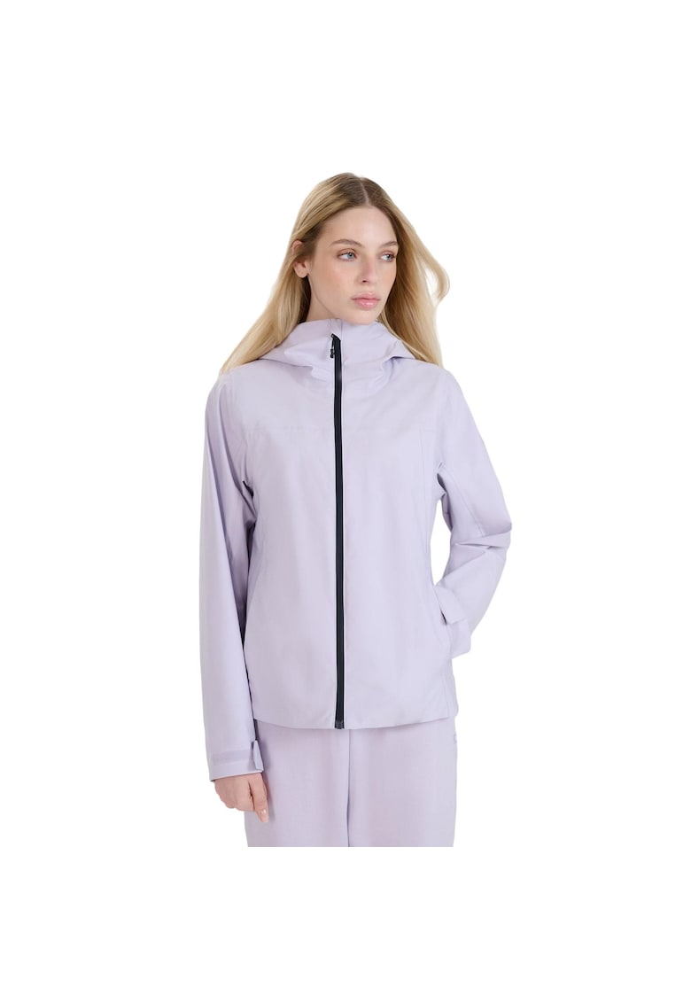 Geaca de tranzitie dama violet - impermeabila NeoDry 5000 - gluga reglabila - material sintetic