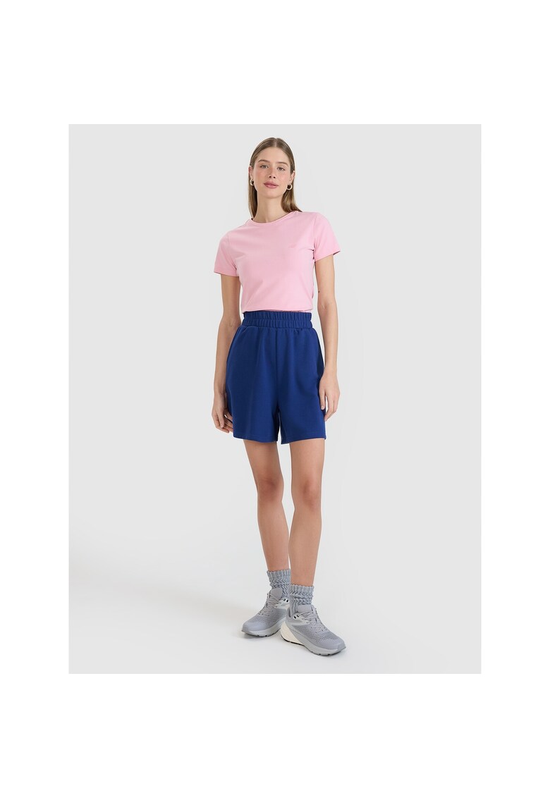 Pantaloni scurti dama bleumarin - bumbac 80% - fara captuseala