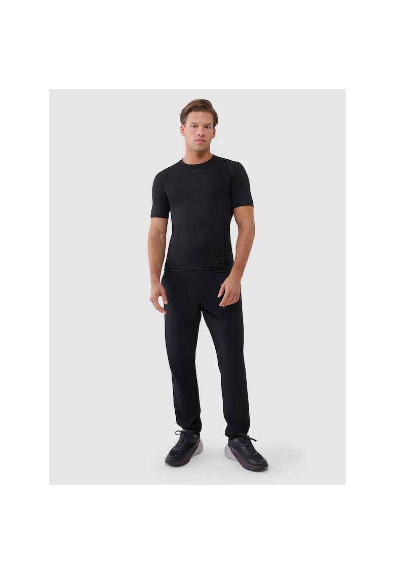 Pantaloni sport barbati antrenament - culoare neagra