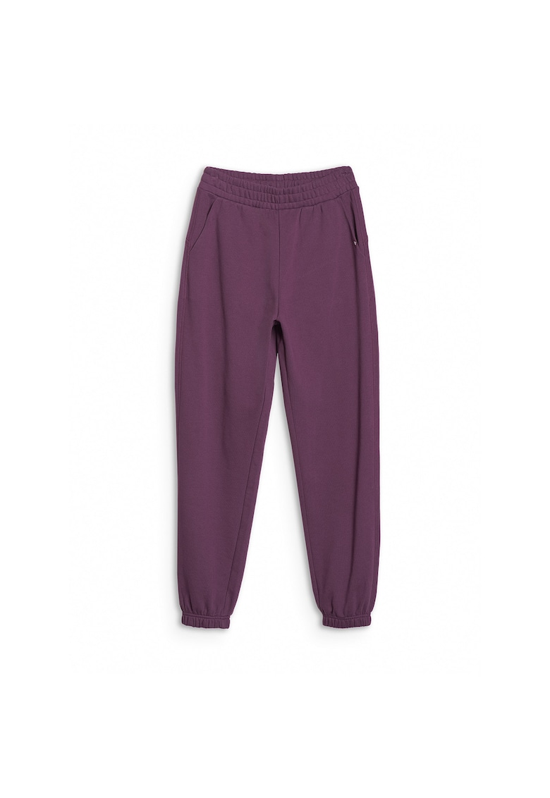 Pantaloni sport dama mov - bumbac