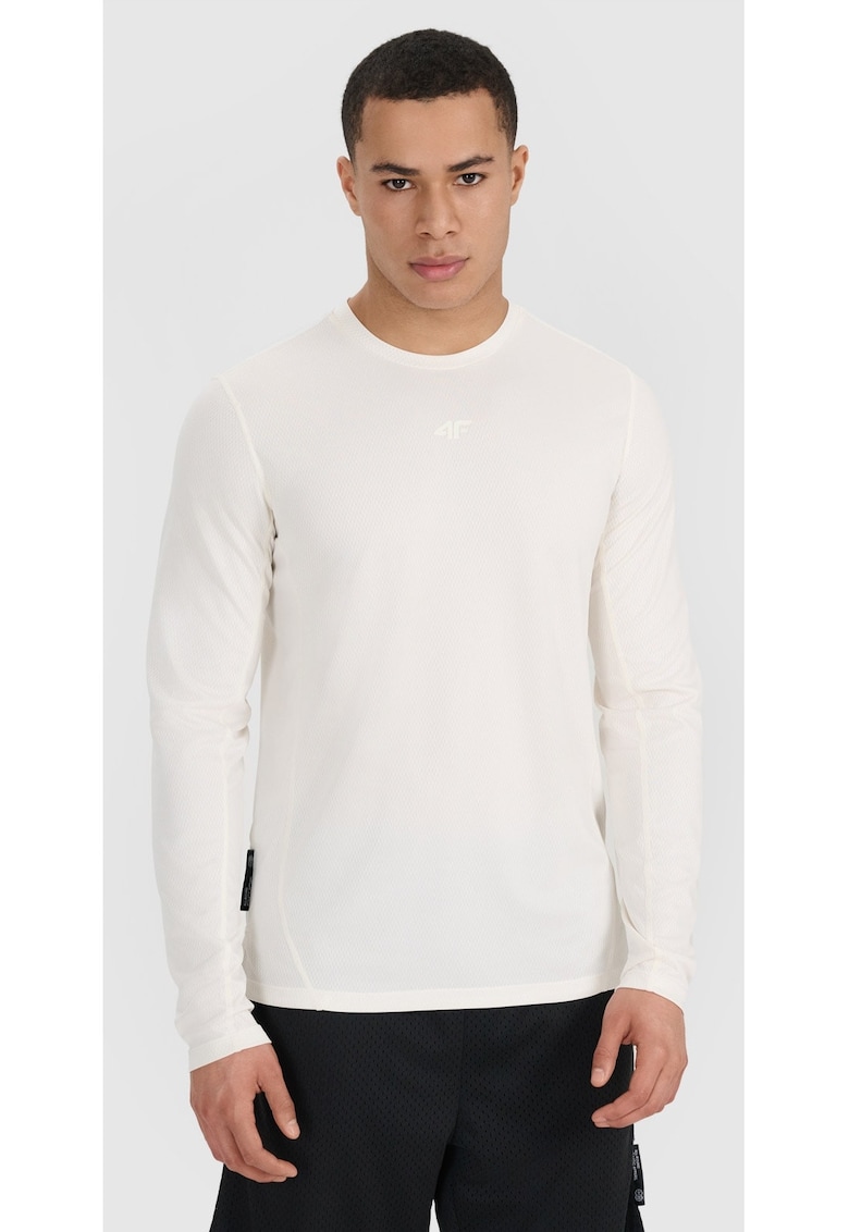 Tricou de baschet pentru barbati croiala regulata - uscare rapida - alb - material sintetic