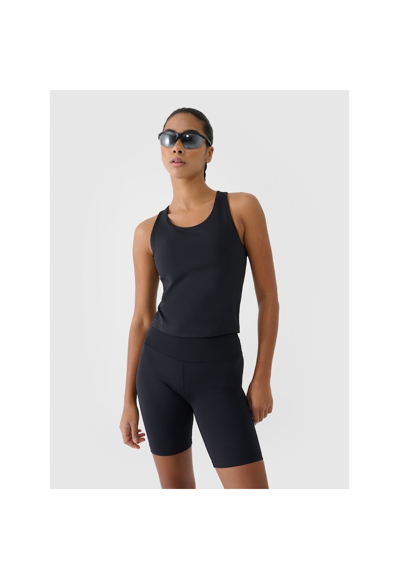 Maiou sport dama WMM00TFSLF0763-20S - 4F - Textil - Negru