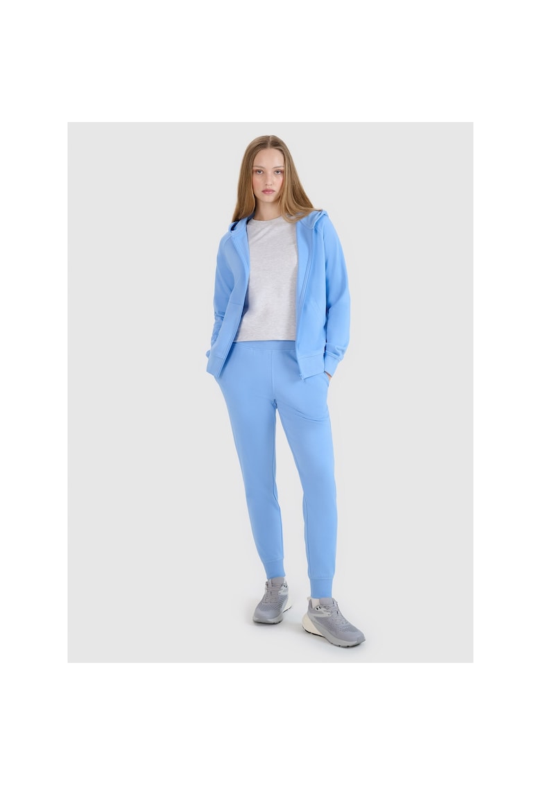 Pantaloni sport dama Jogger - bumbac 78% - 2 buzunare