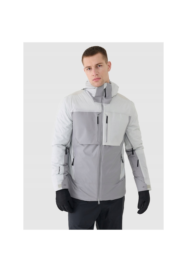 Jacheta sport barbati WAW24TTJAM598-26S - 4F - Poliester - Gri