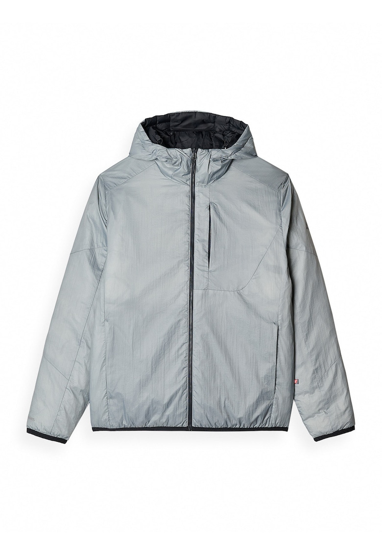Geaca barbati Primaloft Thermoplume - gluga - izolatie eficienta - gri - puf