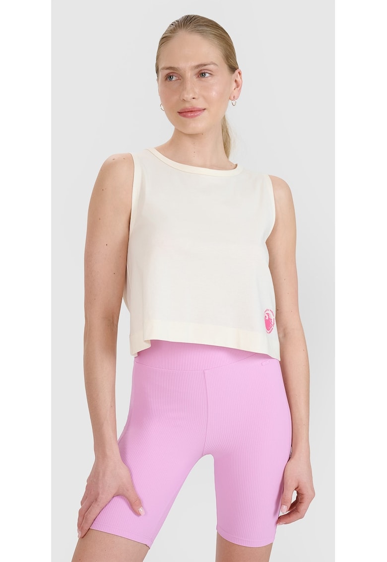 Tricou pentru femei - alb - 100% bumbac - croiala regulata