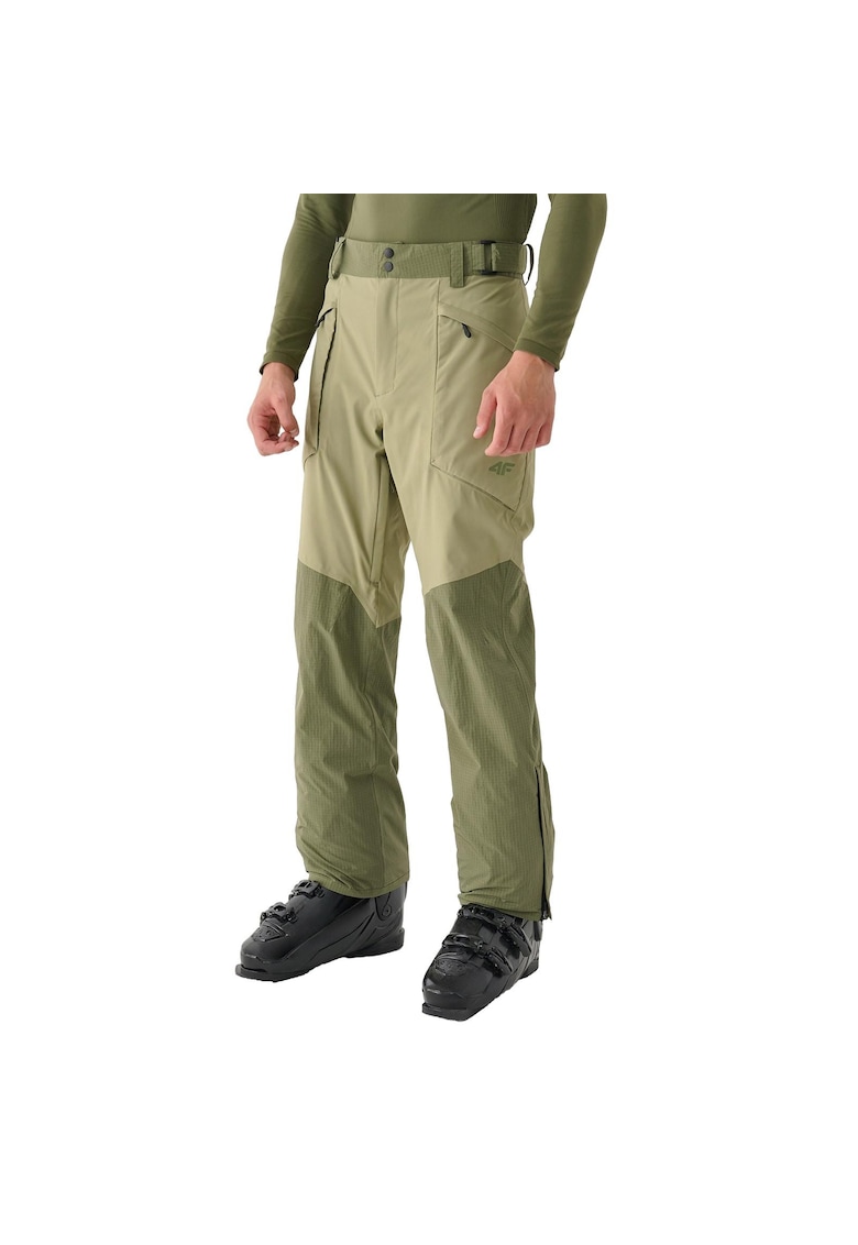 Pantaloni Schi Barbati NeoDry 10000 Olive - Anti-Zapada - Impermeabili - Ventilatie Reglabila - AW24