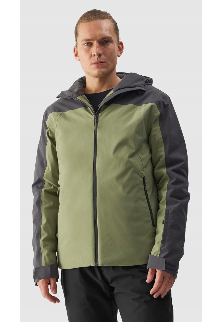 Jacheta de ski verde - barbati - sintetic
