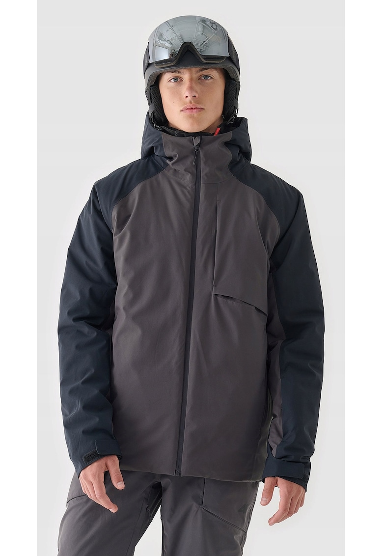 Jacheta de ski negru - barbati - material sintetic