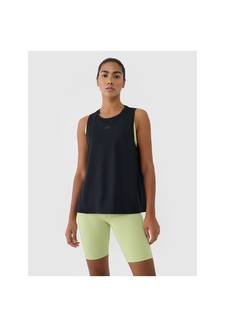 Tricou sport negru - uscare rapida - sintetic