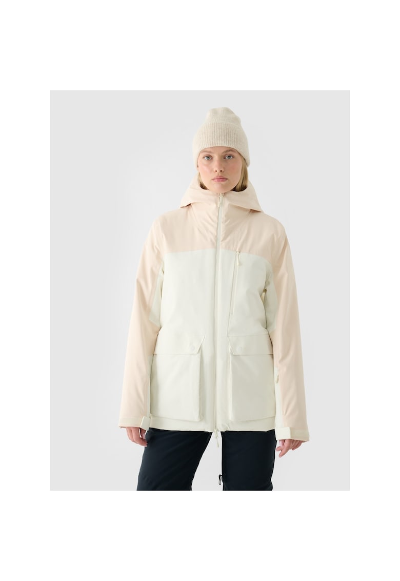 Geaca Tehnica Femei Ski Neodry 8000 - Impermeabila - Confort Termic - Crem - AW24