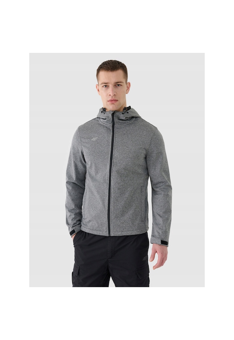 Jacheta sport barbati NOSH4-SFM001B - Fleece - Gri