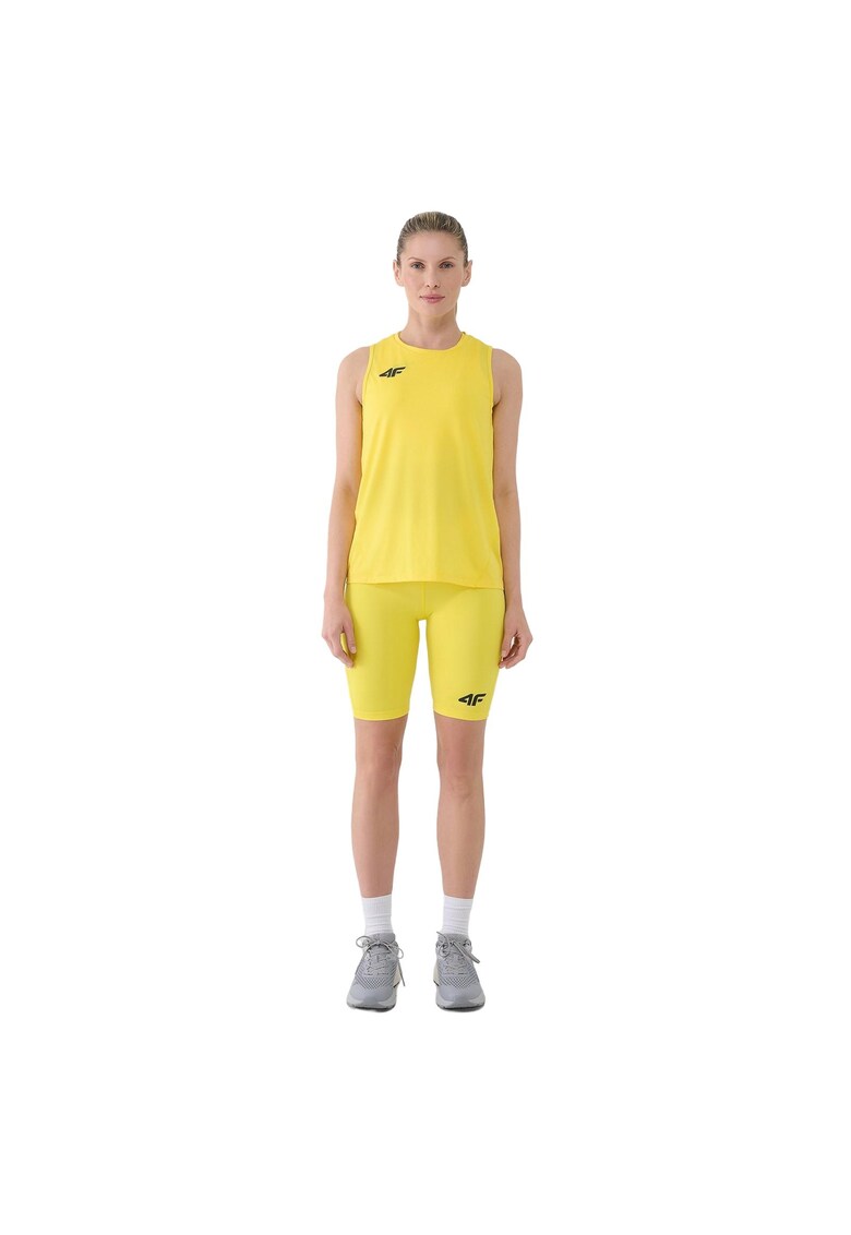 Maiou sport dama uscare rapida - sintetic/elastan - galben