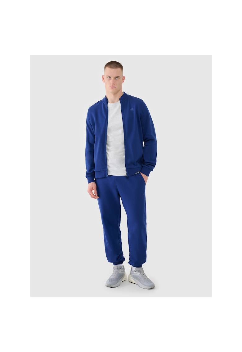 Pantaloni de Trening Barbati CAS M1139 - Bleumarin - Bumbac 80% - Sport/Casual - Marime S-XXL - Elastic si Snur Reglabil