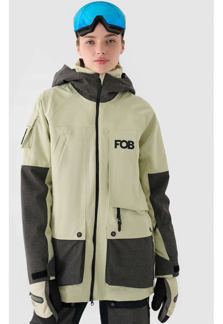 Jacheta de snowboard kaki - membrana NeoDry 10000 - Poliester