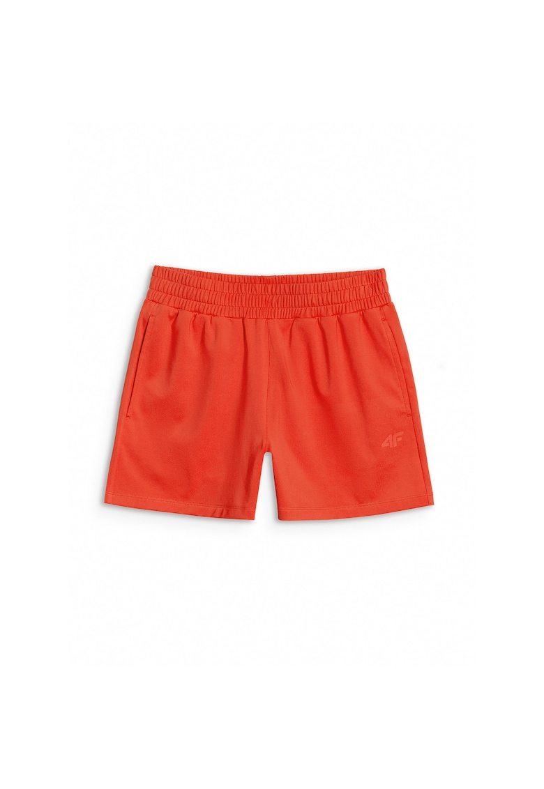 Pantaloni sport dama - scurti - uscare rapida - portocaliu