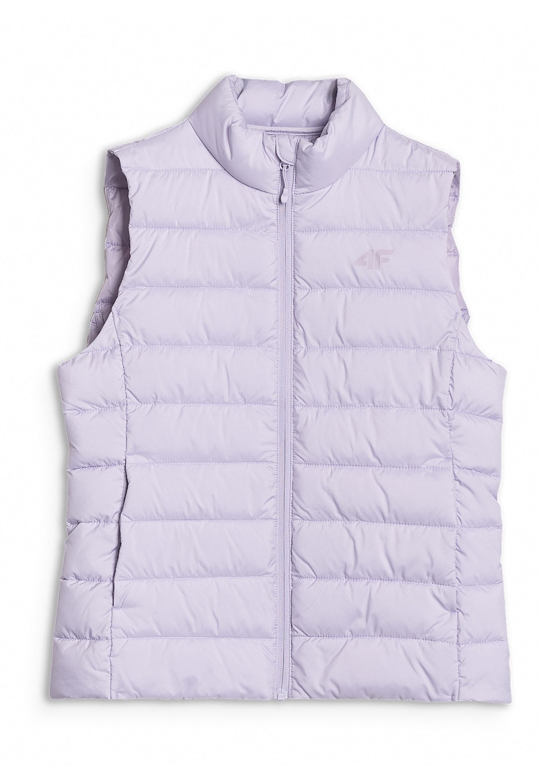 Vesta sport dama puf sintetic - violet - croiala slim - material ripstop