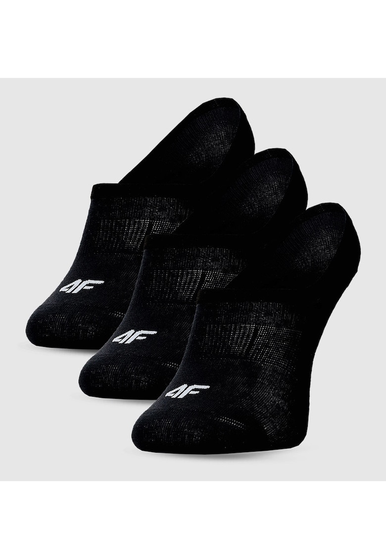 Sosete Talpici Femei  Negru SPORTSTYLE 3 Perechi комфорт Bumbac