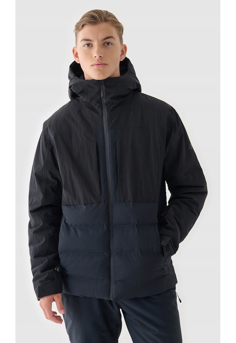 Geaca Tehnica Ski cu Membrana NeoDry 10000/8000 Barbati - Negru - Impermeabila si Respirabila - Marimi S-3XL