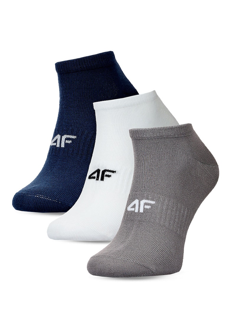 Sosete Barbati 3 Pachet Bumbac Elastic Logo Sportstyle