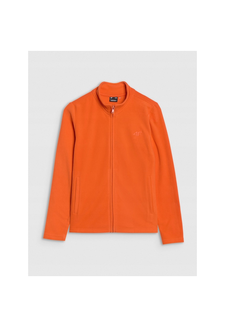Jacheta sport copii - Fleece - Portocaliu