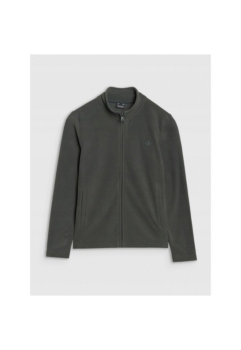 Jacheta sport copii - Fleece - Verde inchis