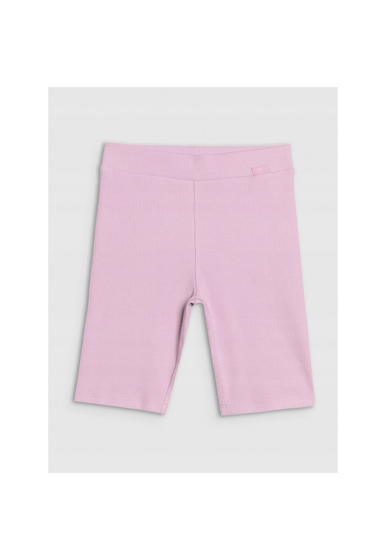 Colanti sportivi mov - talie inalta - croiala slim fit - pentru fete - bumbac